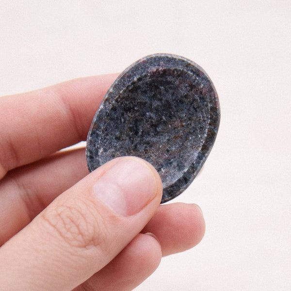 Ruby-Kyanite Worry Stone