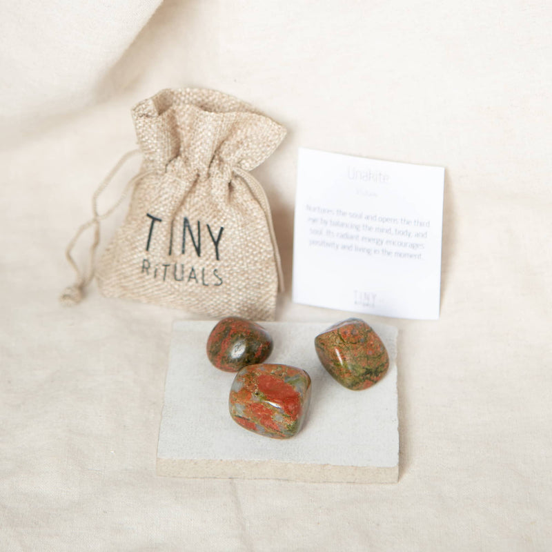 Unakite Stone Gift Set