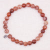 African Red Ghost Energy Bracelet - 6mm