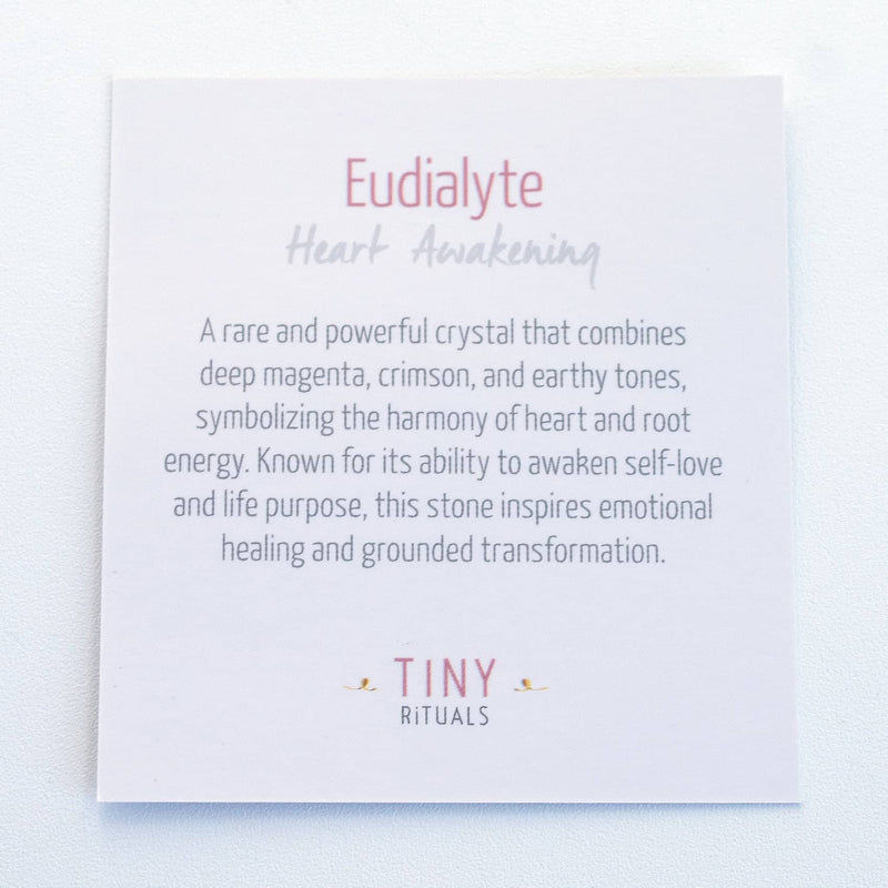 Rare Eudialyte Energy Bracelet