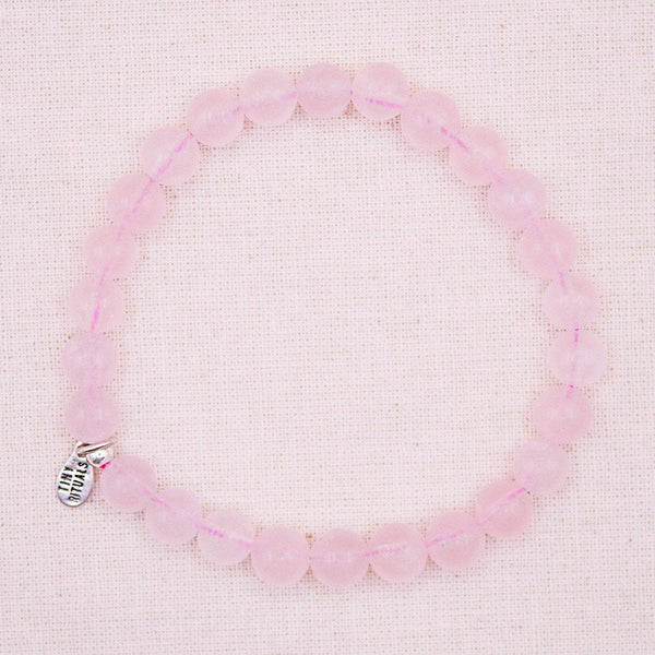 Madagascar Rose Quartz Energy Bracelet - 6mm
