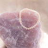 Natural Freshwater Seed Pearl Energy Bracelet - Pink