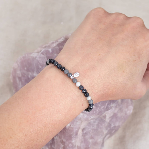 Yin Yang Bagua Taiji Stone Energy Bracelet