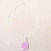Rare Phosphosiderite Teardrop Pendant Necklace