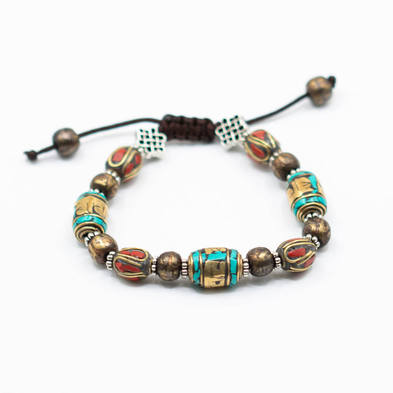 Tibetan Prayer Wheel Bracelet
