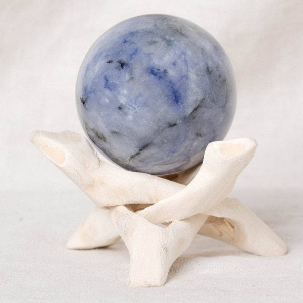 Rare Kyanite Sphere with Tripod - AAA Premium Quality