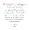 Warring State Red Agate Energy Bracelet