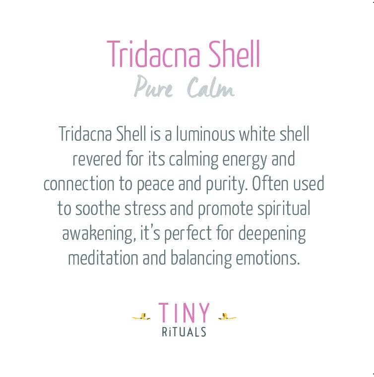 Tridacna Shell Energy Bracelet