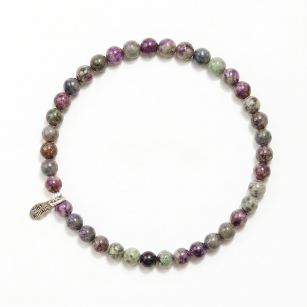 Sugilite (Atlantisite Stichtite) Energy Bracelet