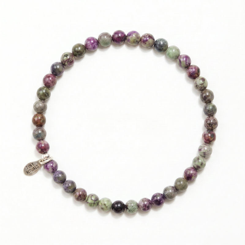Sugilite (Atlantisite Stichtite) Energy Bracelet