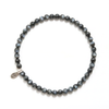Larvikite Black Labradorite Energy Bracelet
