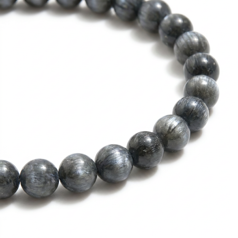 Larvikite Black Labradorite Energy Bracelet