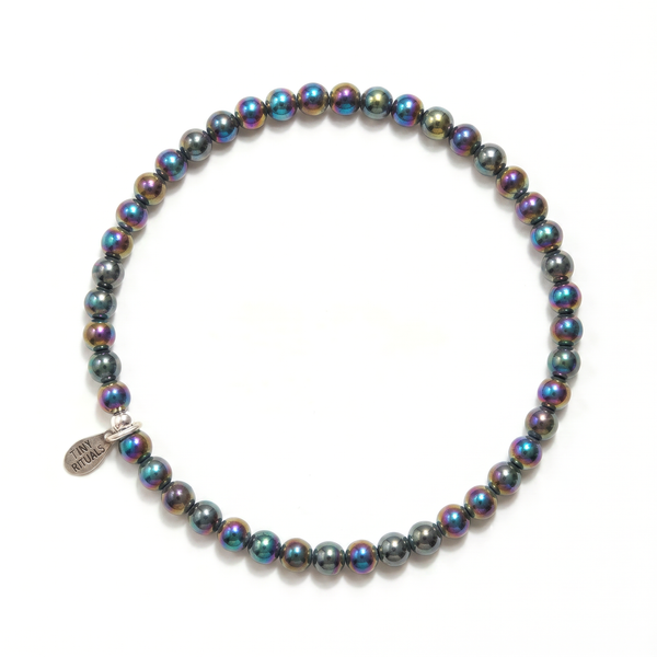 Rainbow Hematite Energy Bracelet
