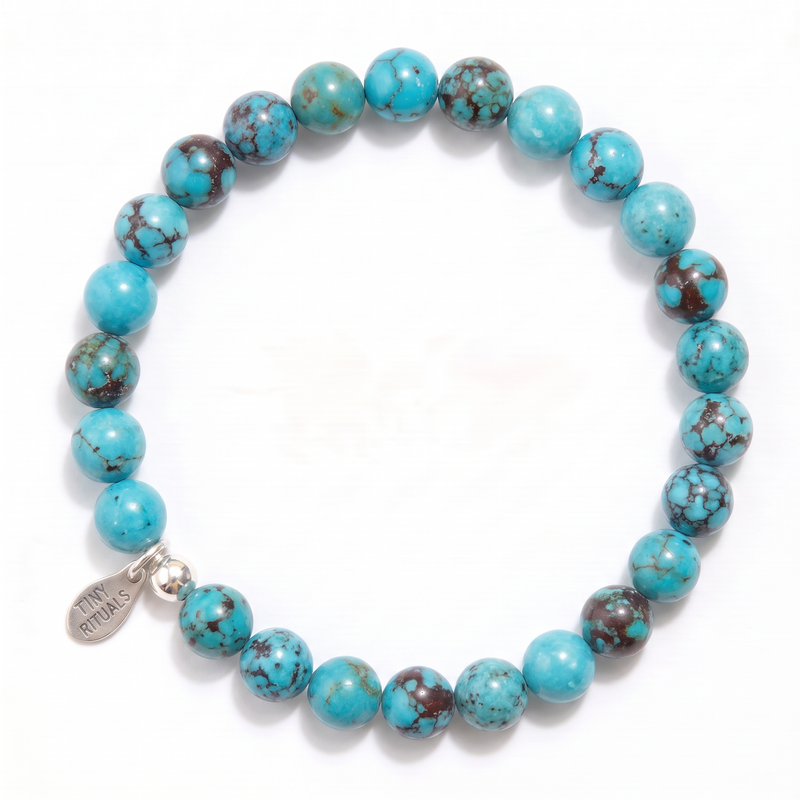 Genuine Turquoise Energy Bracelet - 6mm