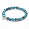 Genuine Turquoise Energy Bracelet - 6mm