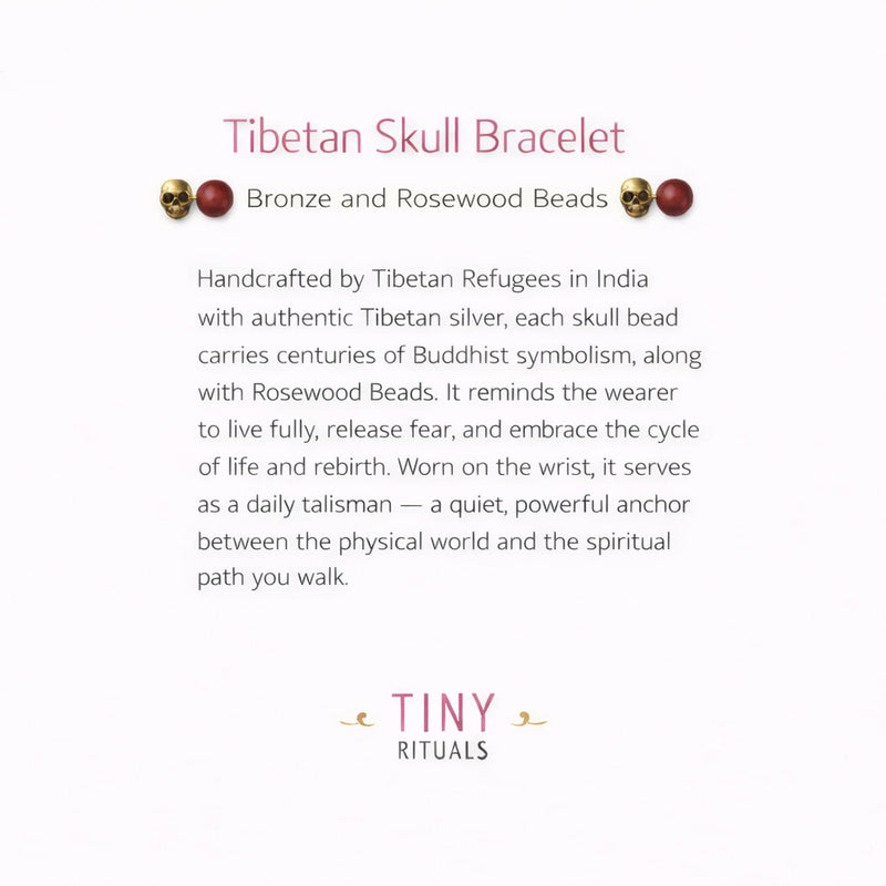 Tibetan Skull Bracelet
