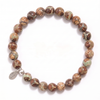 Tibetan Honeycomb Agate Energy Bracelet - 6mm