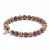 Tibetan Honeycomb Agate Energy Bracelet - 6mm