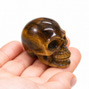 Tiger Eye Crystal Skull
