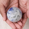 Rare Kyanite Sphere with Tripod - AAA Premium Quality