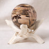 Pink Scenery Jasper Sphere with Tripod - AAA Premium Quality