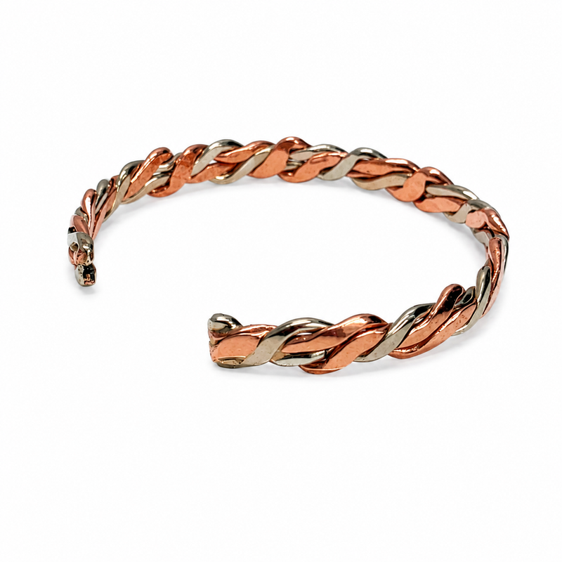 Twisted Harmony Copper Cuff