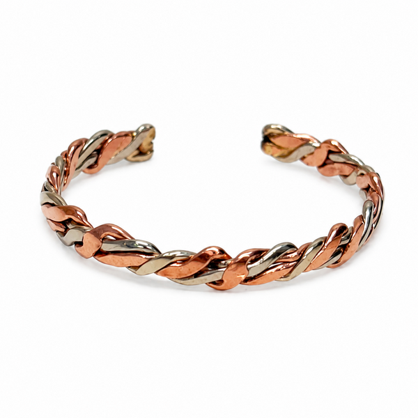 Twisted Harmony Copper Cuff