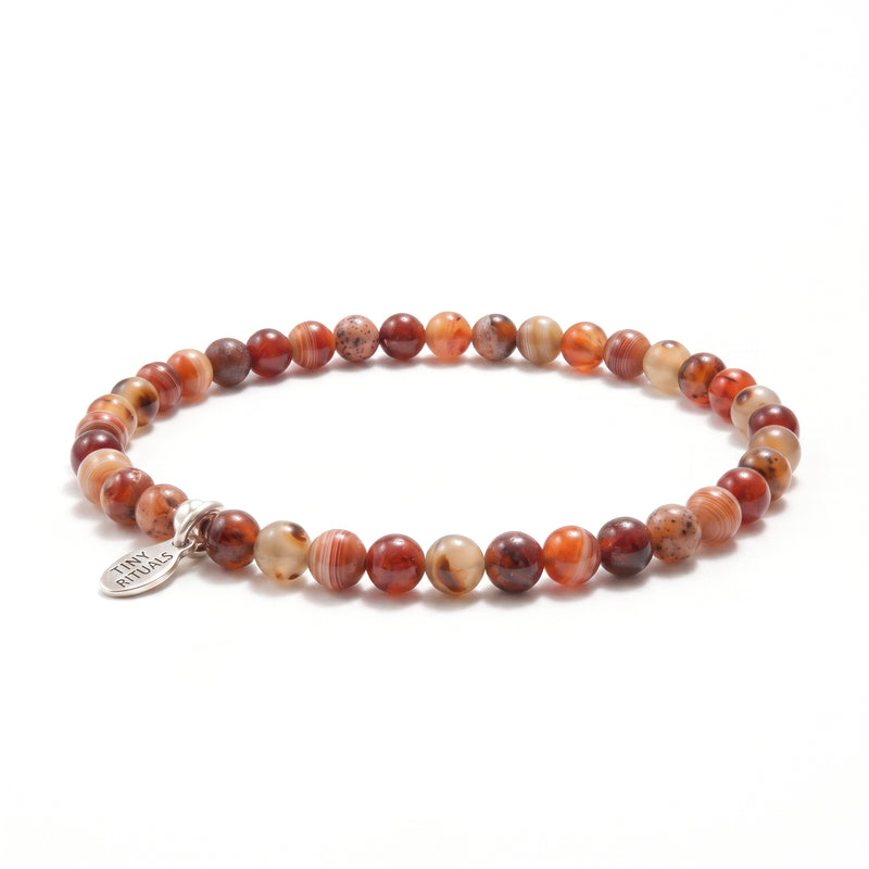 Warring State Red Agate Energy Bracelet