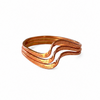 Copper Wire Wave Ring