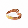 Copper Wire Wave Ring