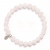 White Milky Jade Energy Bracelet - 6mm
