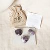 Amethyst Mini Heart Gift Set