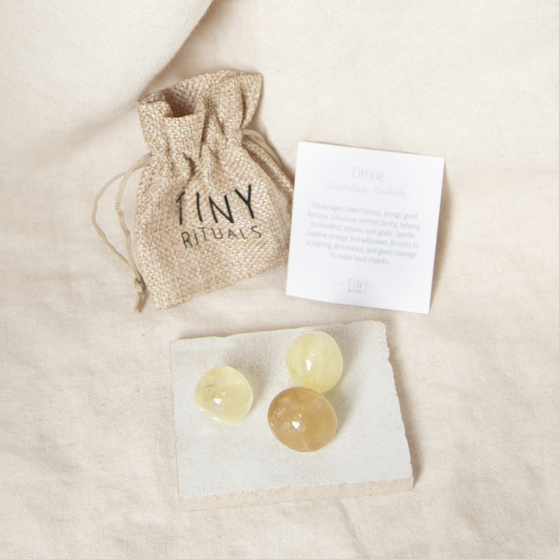 Citrine Stone Gift Set