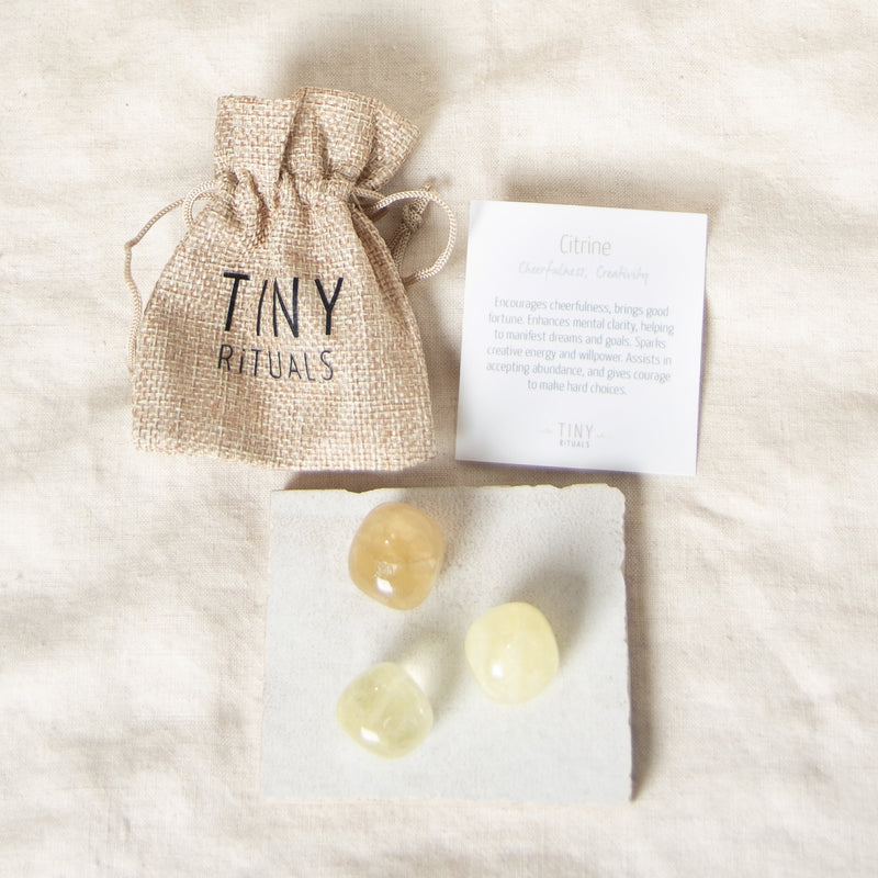 Citrine Stone Gift Set