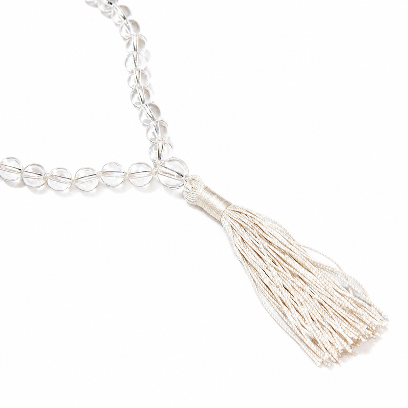 Clear Quartz Mala - High-Energy Gemstones