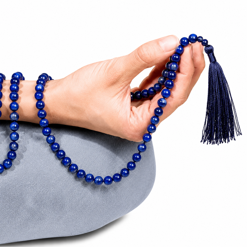 Lapis Lazuli Mala - High-Energy Gemstones