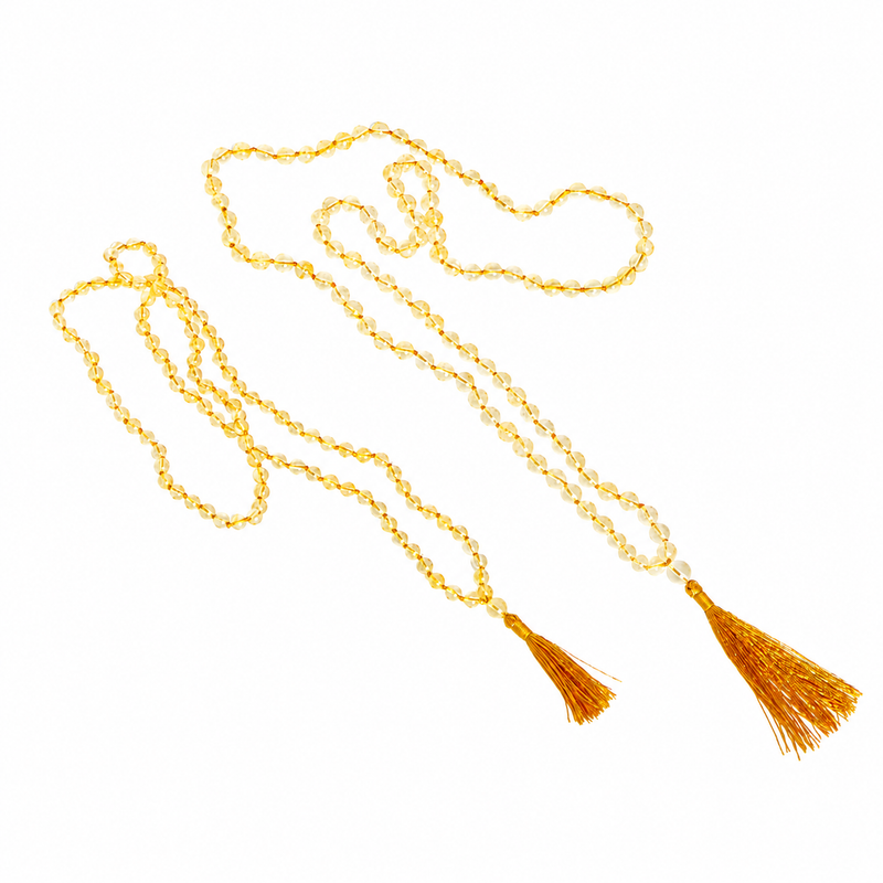 Citrine Mala - High-Energy Gemstones