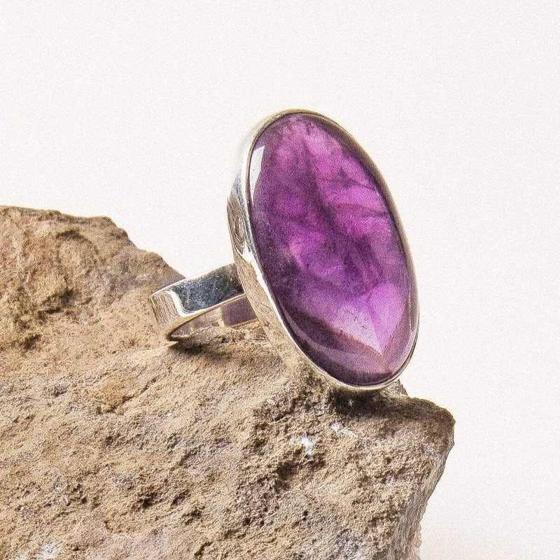 Amethyst Gemstone Ring