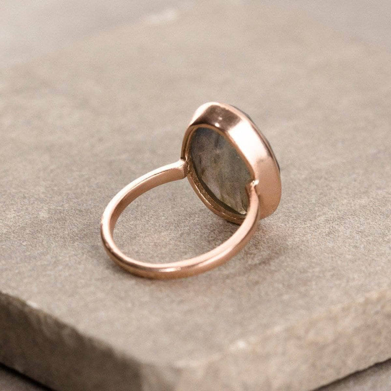 Celestial Labradorite Ring