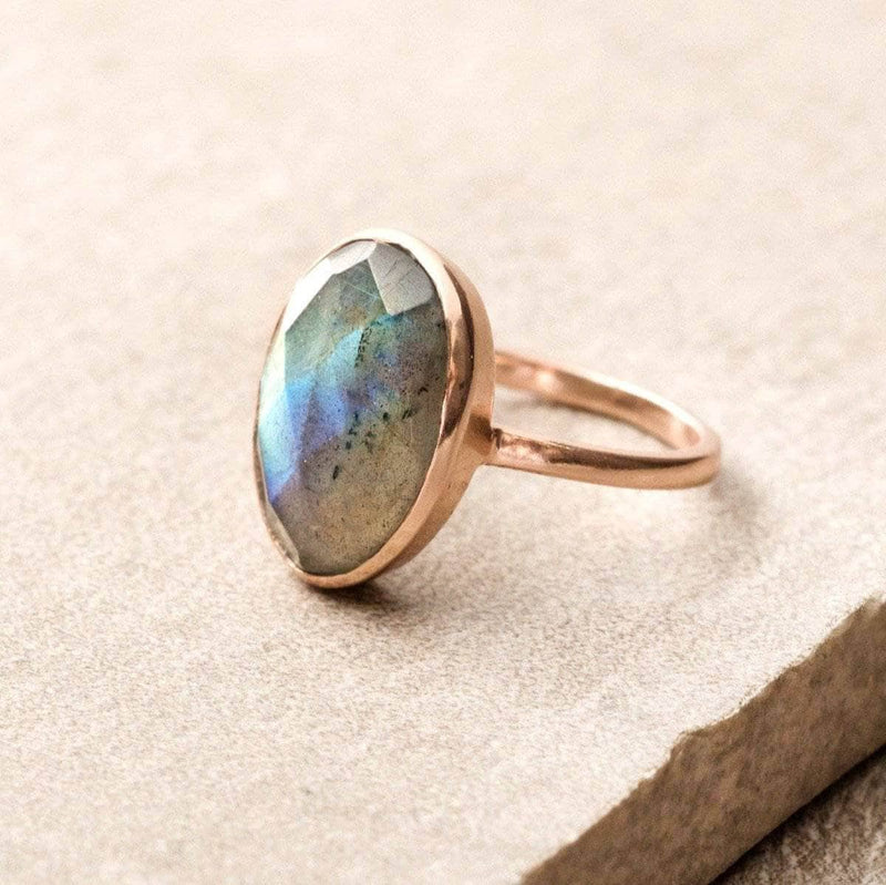 Celestial Labradorite Ring