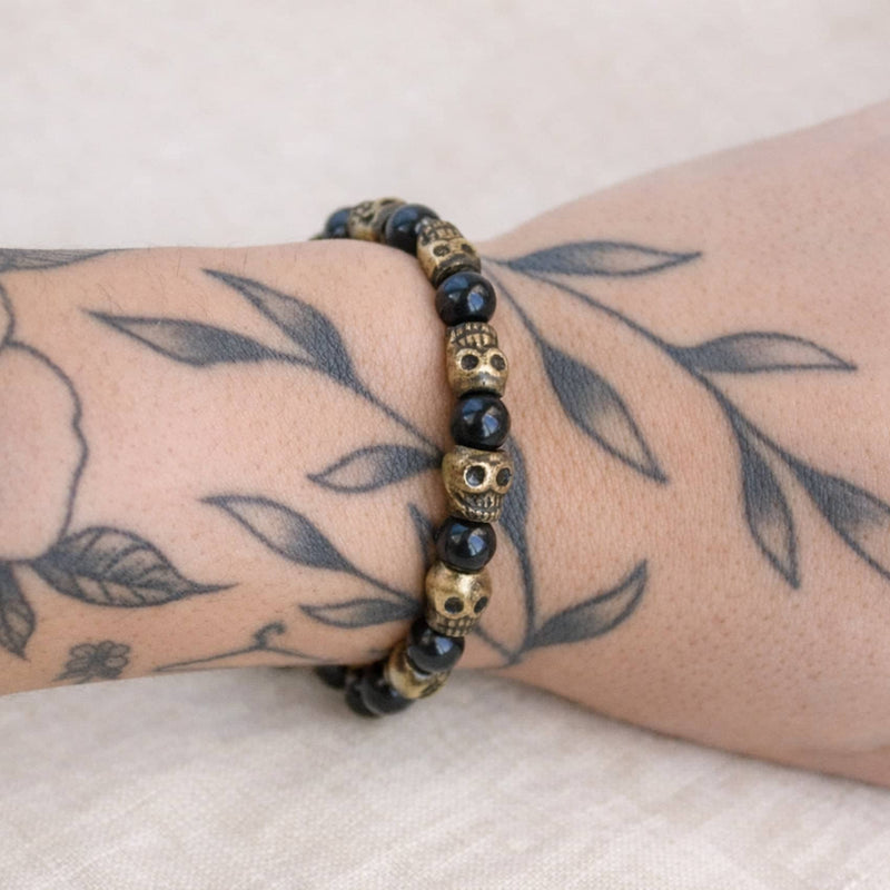 Tibetan Skull Bracelet
