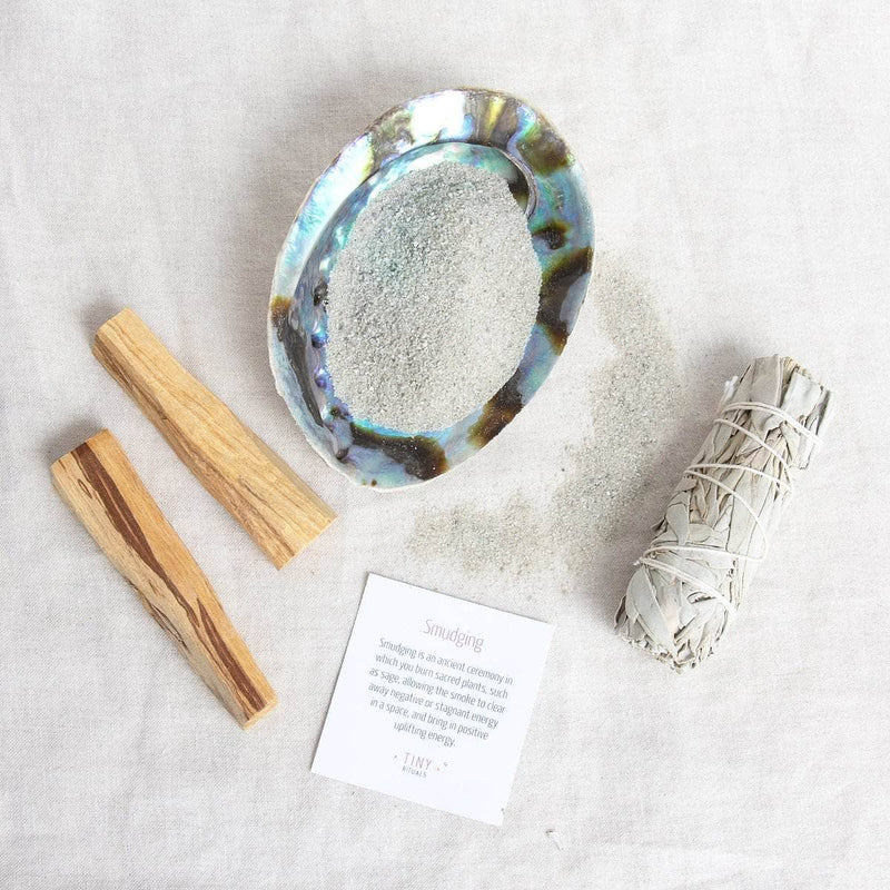 Palo Santo Smudge Kit with Abalone Shell