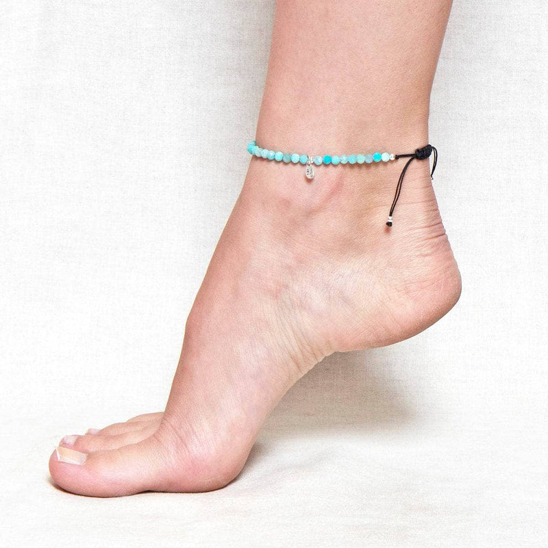 Amazonite Energy Anklet