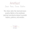 Amethyst Gold Ring