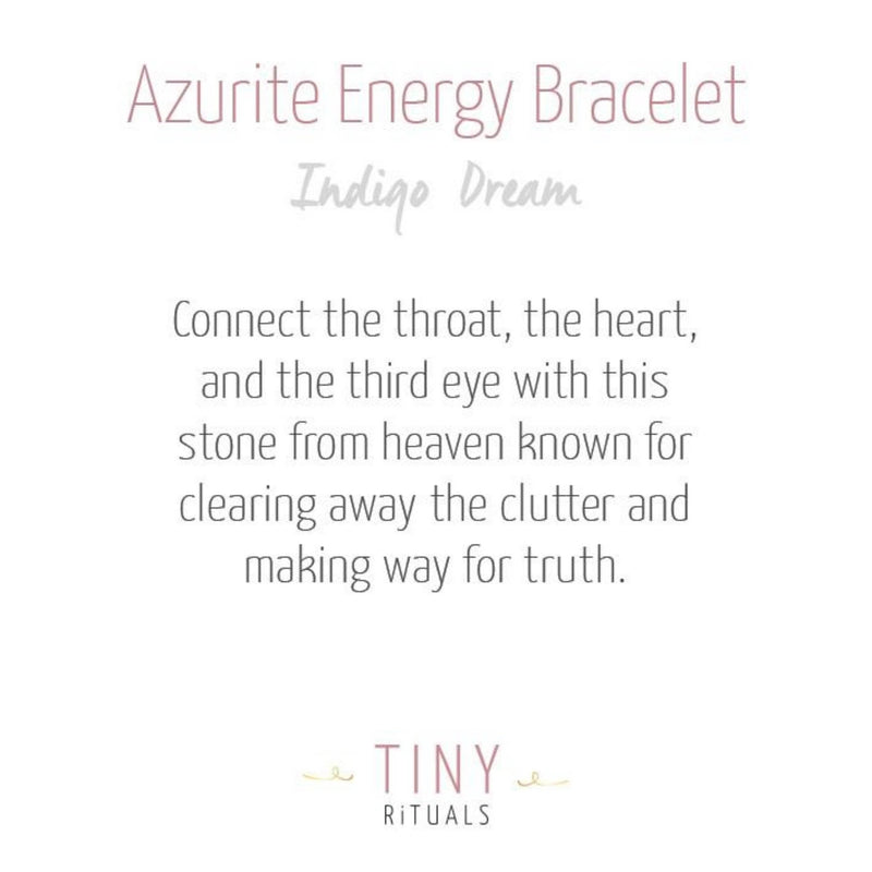 Azurite Energy Bracelet