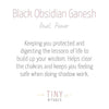 Black Obsidian Ganesh