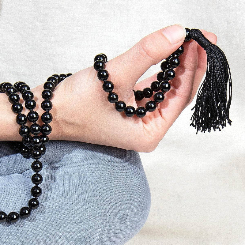 Black Onyx Mala - High-Energy Gemstones