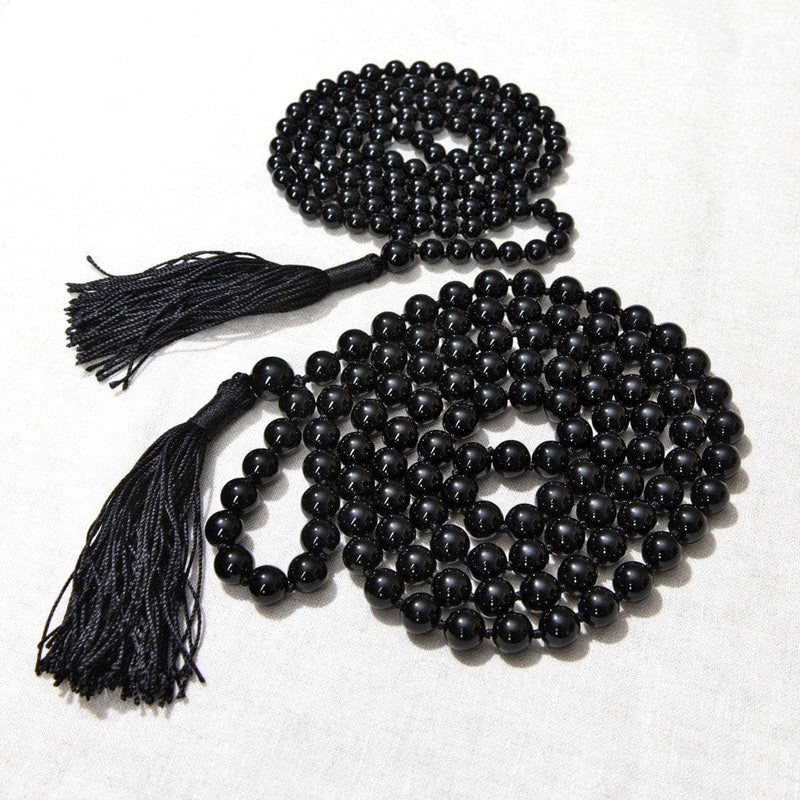 Black Onyx Mala - High-Energy Gemstones