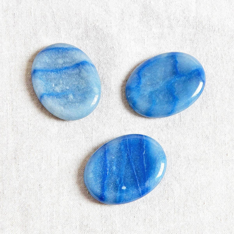 Blue Aventurine Worry Stone