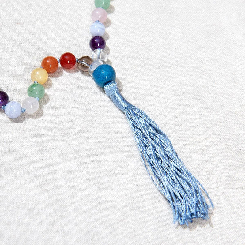 Chakra Psychic Mala - High-Energy Gemstones